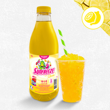 🍋Concentré prêt à l'emploi pour granita - FRUITEEZ CITRON - Sunfreeze