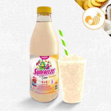 🥥🍍Concentré prêt à l'emploi pour granita - FRUITEEZ COCO ANANAS - Sunfreeze