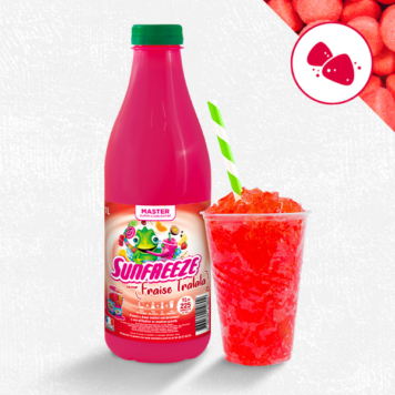 🍬ULTRA CONCENTRE POUR GRANITA - MASTER FRAISE TRALALA - SUNFREEZE