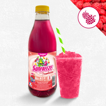 🔴 Concentré prêt à l'emploi pour granita - FRUITEEZ FRAMBOISE - Sunfreeze