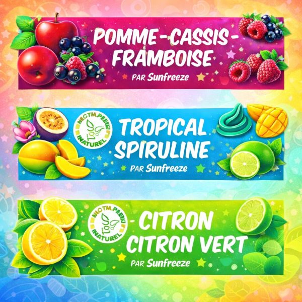Smootheeze : La gamme de granités naturels pour une explosion de saveurs fruitées ! 🍍🍓