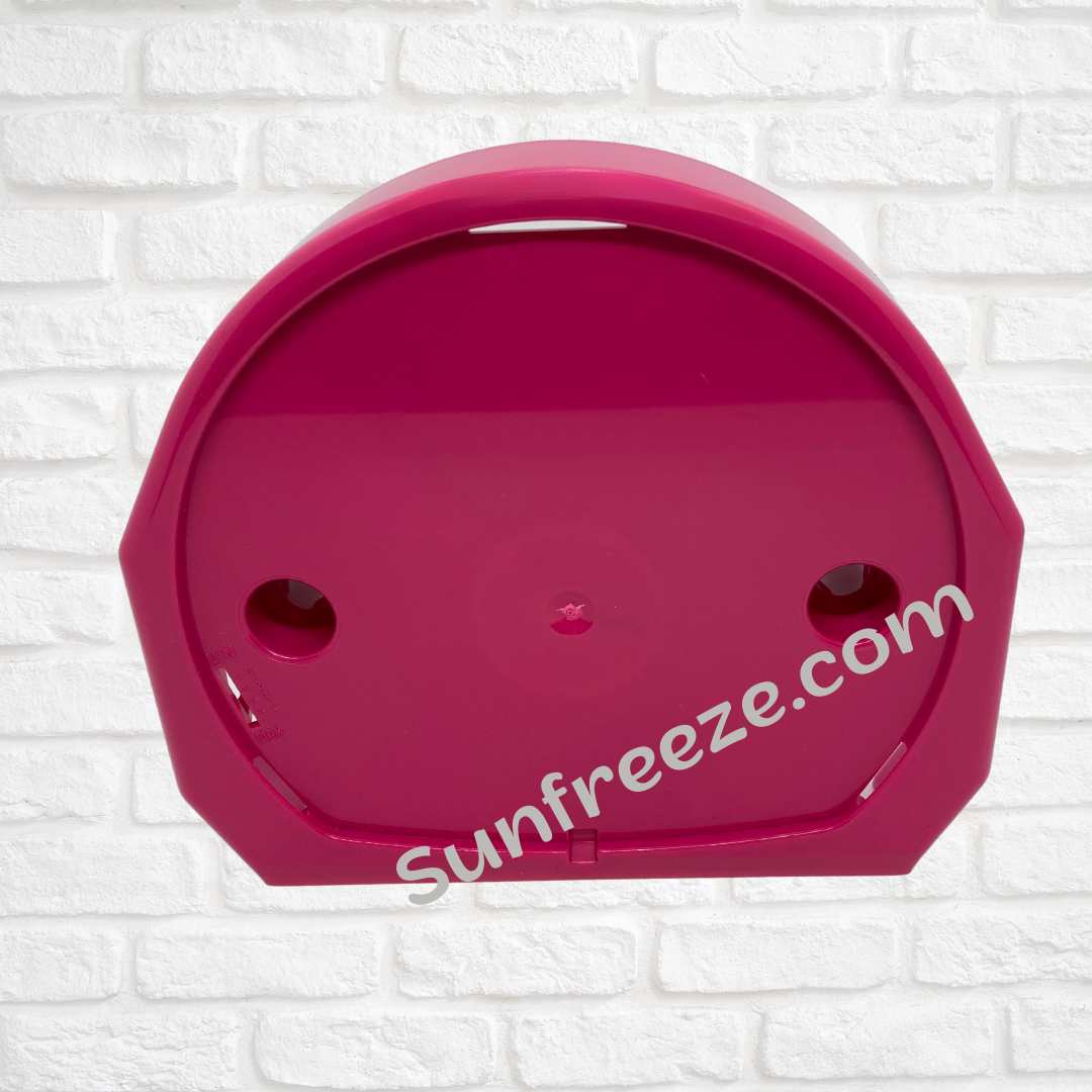 cache arrière rose machine à granité