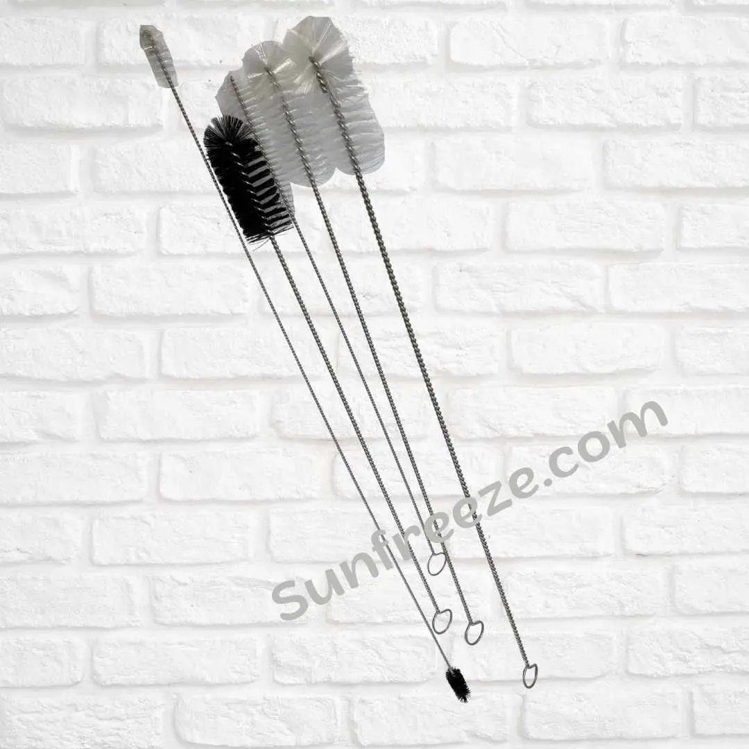 brosses goupillon pour nettoyage machine à glace