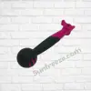 poignée rose pour machine à granité