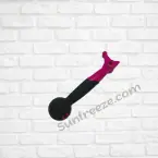 poignée rose pour machine à granité