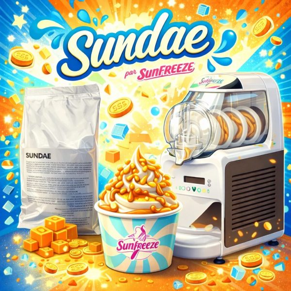 Découvrez le Sundae Sunfreeze : La Glace Réinventée !