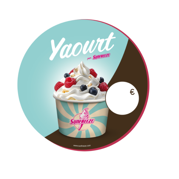 AFFICHE YAOURT GLACÉ