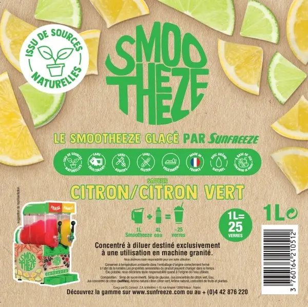 CITRON / CITRON VERT - Granité naturel