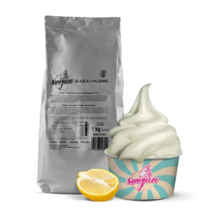 SORBET CITRON / CRÉPONNÉ - Mix glace à l'italienne