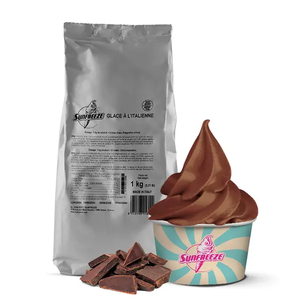 CHOCOLAT - Mix glace à l'italienne