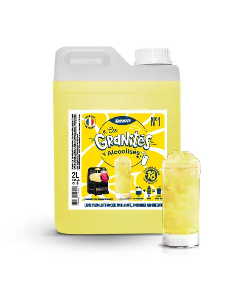 PASTIS - Granités alcoolisés