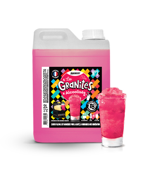 VODKA BOOST - Granités alcoolisés