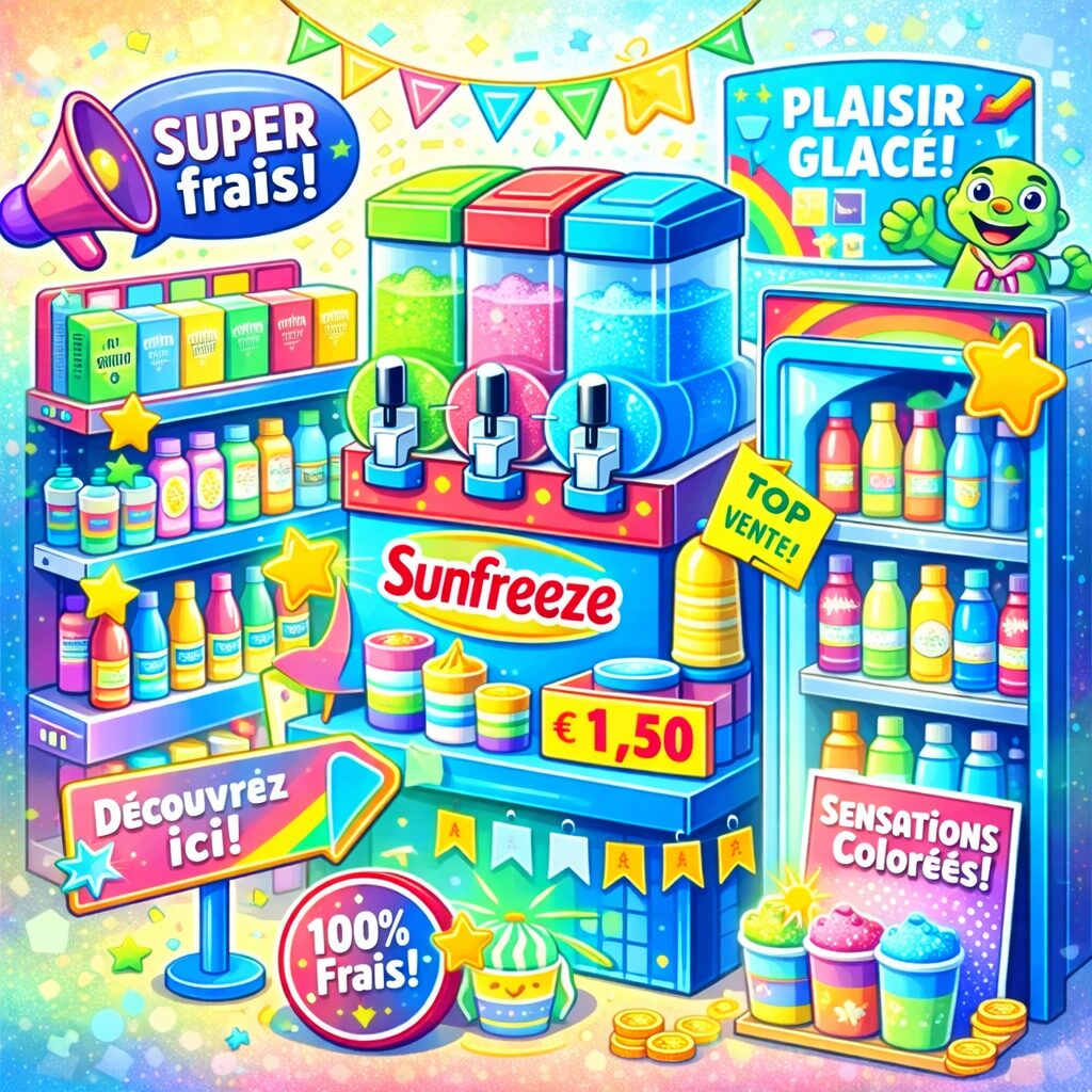 Comment dynamiser un point de vente avec les produits Sunfreeze 💪