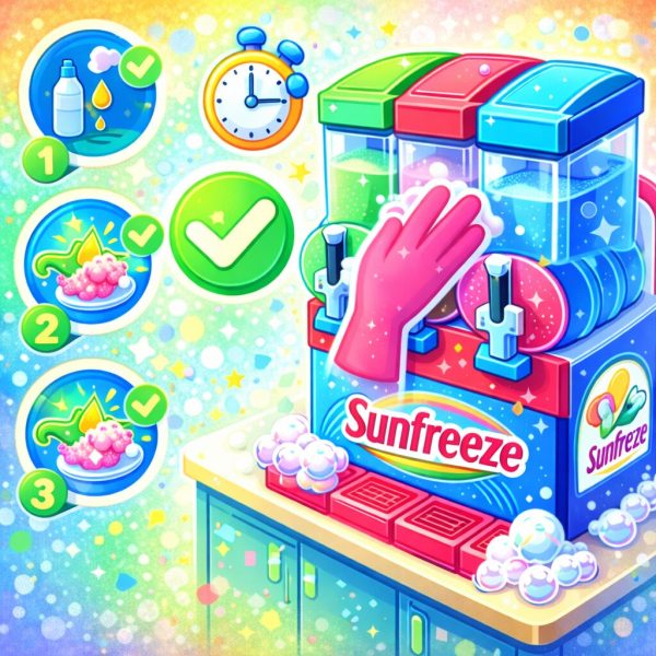 Entretenir les machines Sunfreeze 🧽