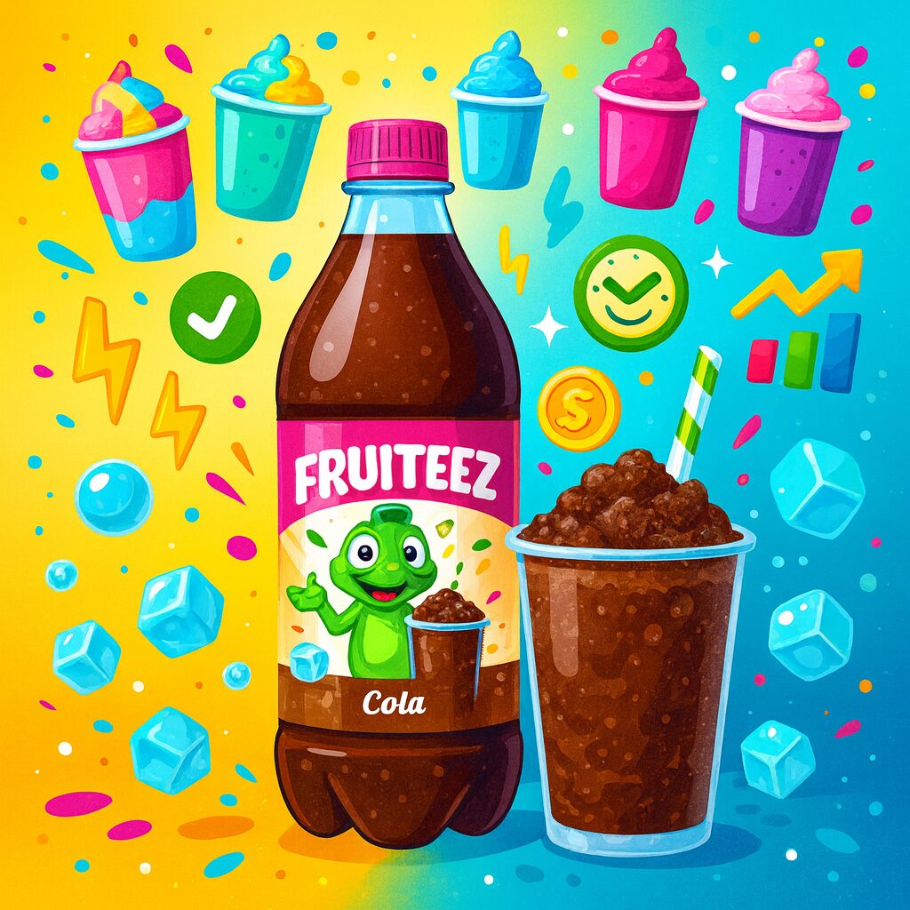 Gamme prêt à l’emploi Fruiteez : des granités en toute simplicité !