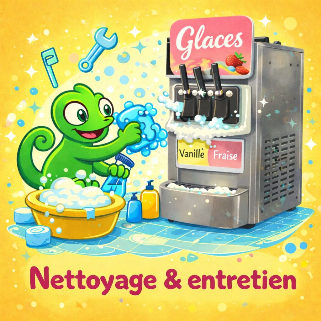 Entretien et nettoyage : Machine à Glace 🍦