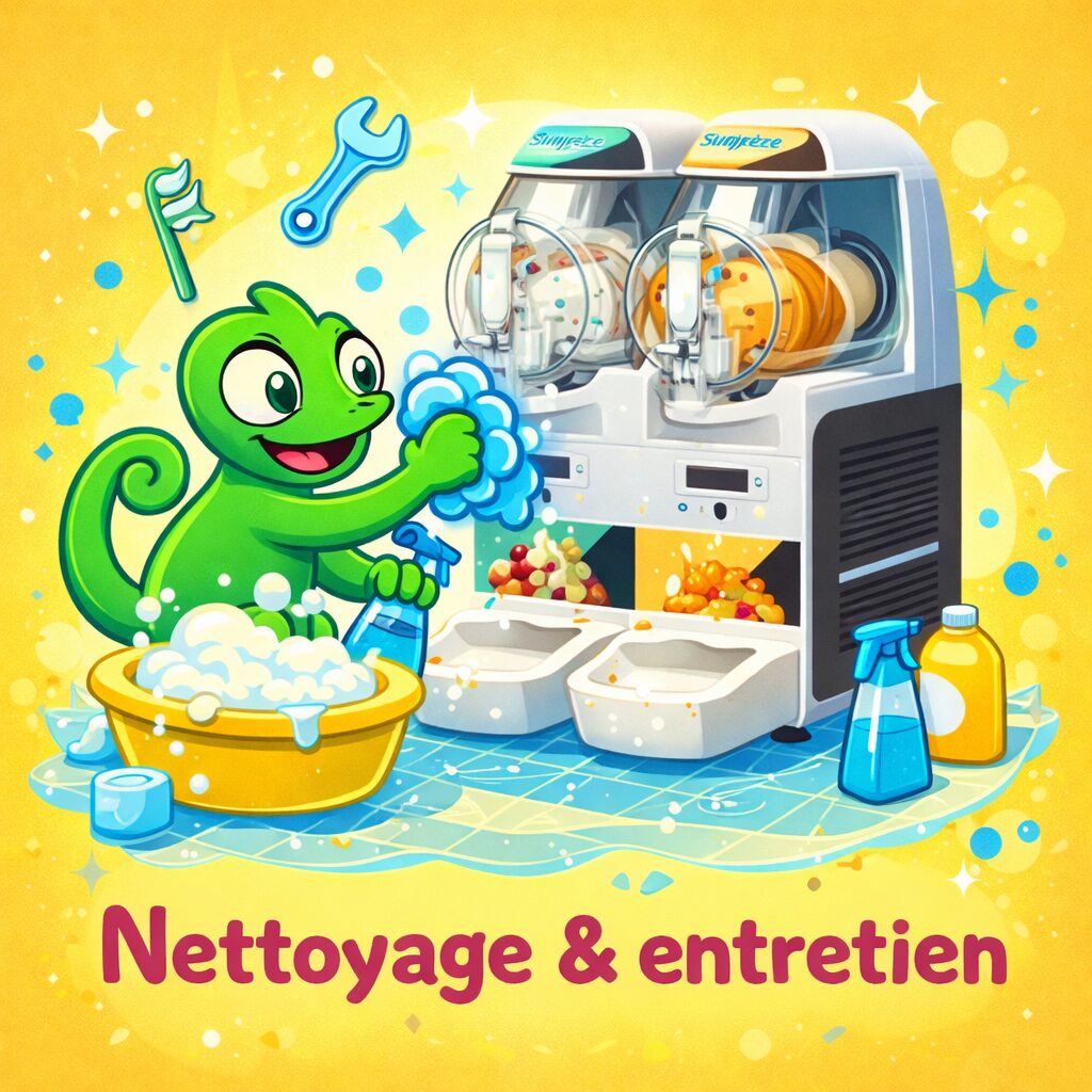Entretien et nettoyage : Machine à Sundae 🍦