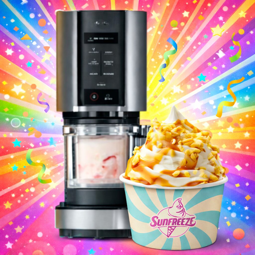 Ninja CREAMi & Sunfreeze : le combo parfait pour des glaces à l’italienne maison